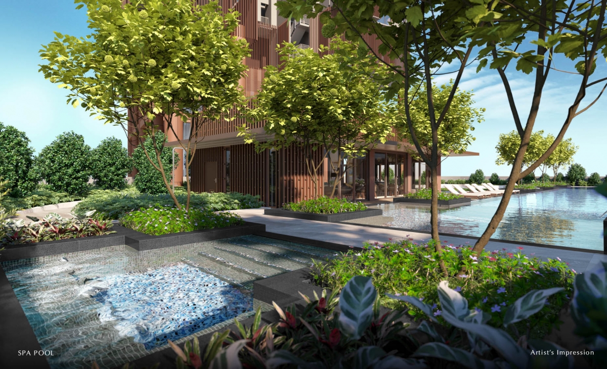 one berham tanjong pagar condo swimming pool