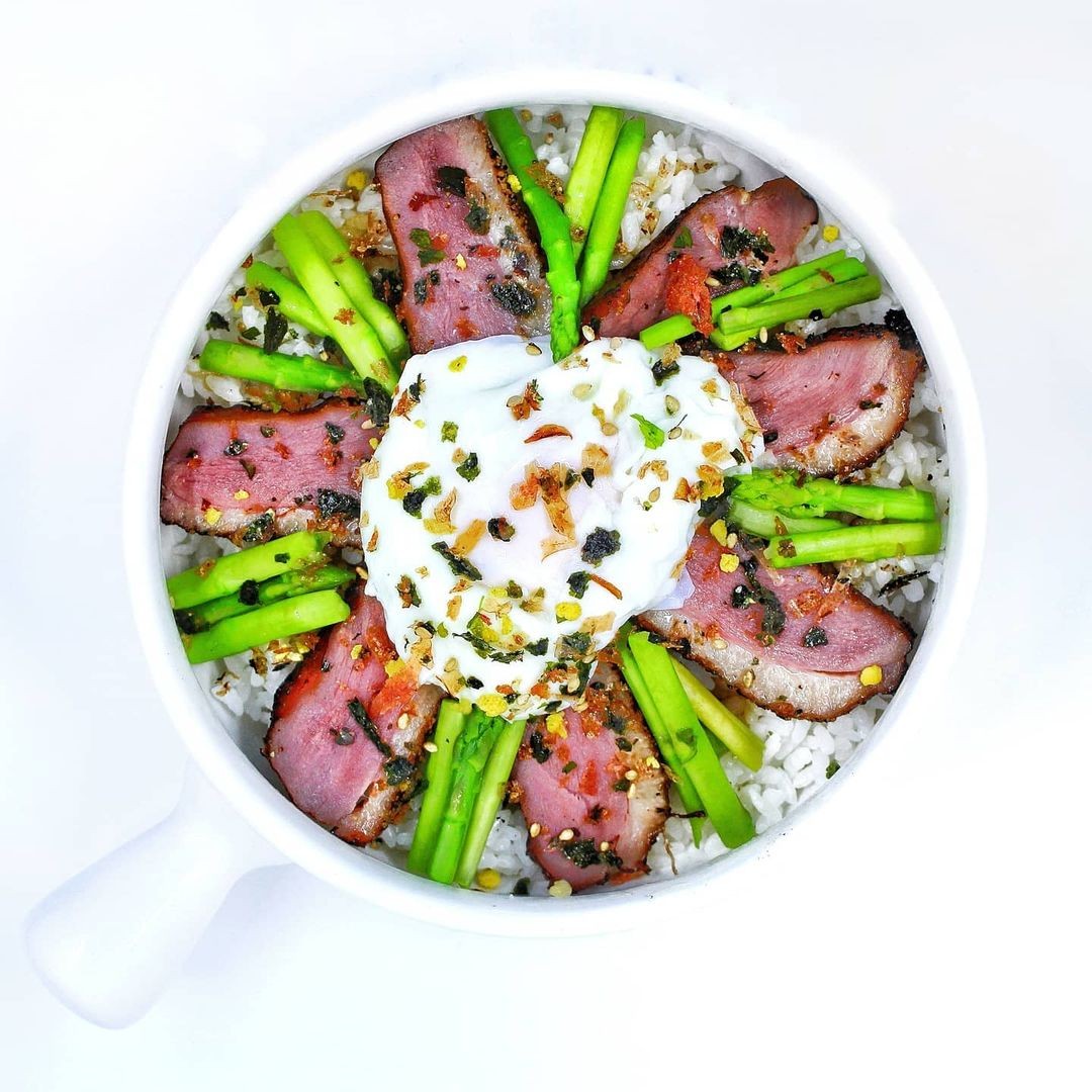 Smoked Duck Donburi cafe monochrome singapore