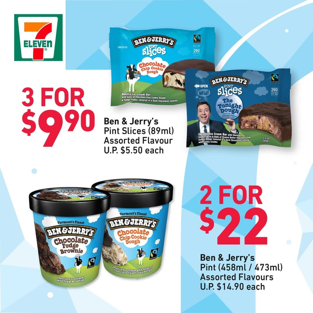 7 eleven ice cream prices