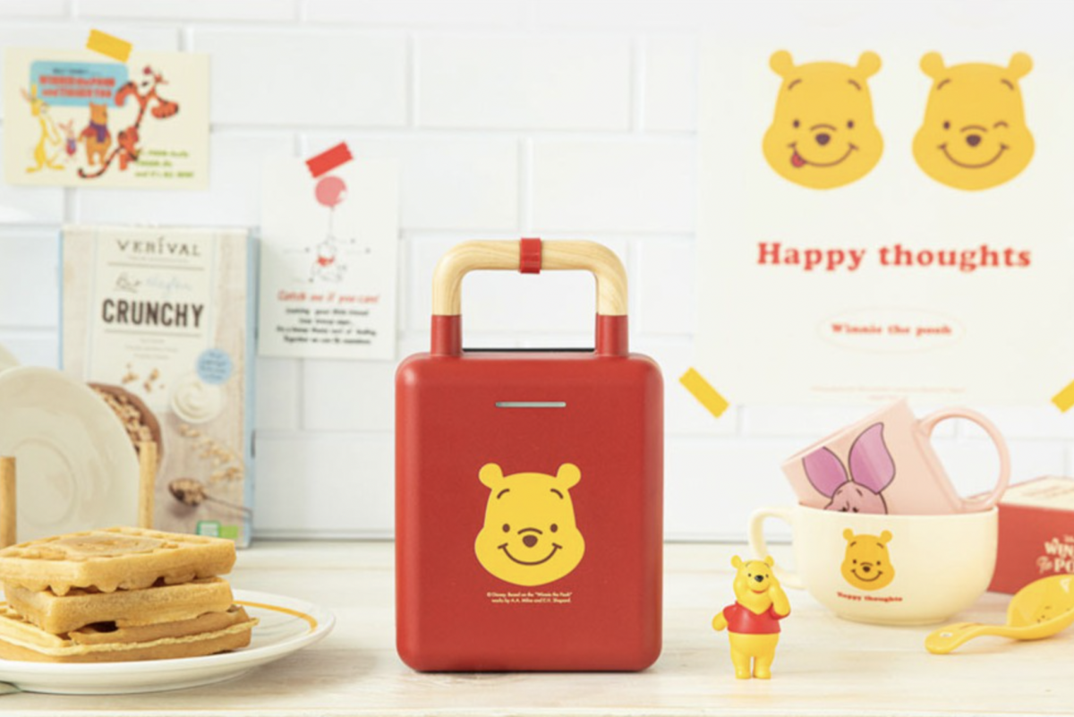 winnie the pooh waffle iron maker