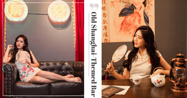 Shanghai-Themed Bar Has Turned Into Photo Studio For Retro-Style Portraits, Only $25 w/ Free Coffee/Beer