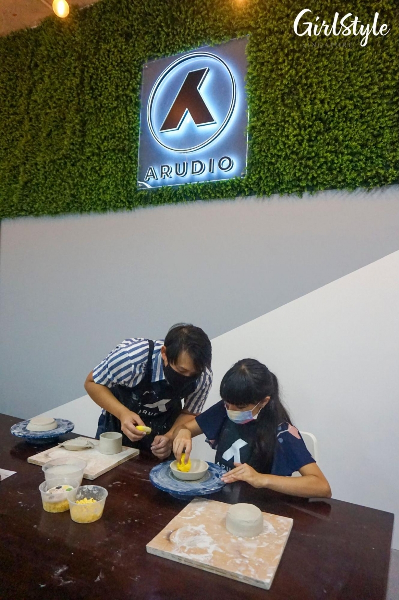 Arudio Singapore pottery workshop review