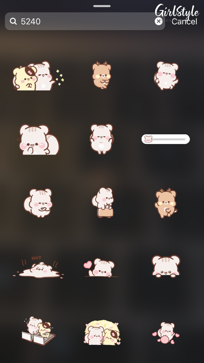 sweethouse squirrel instagram story sticker GIFs