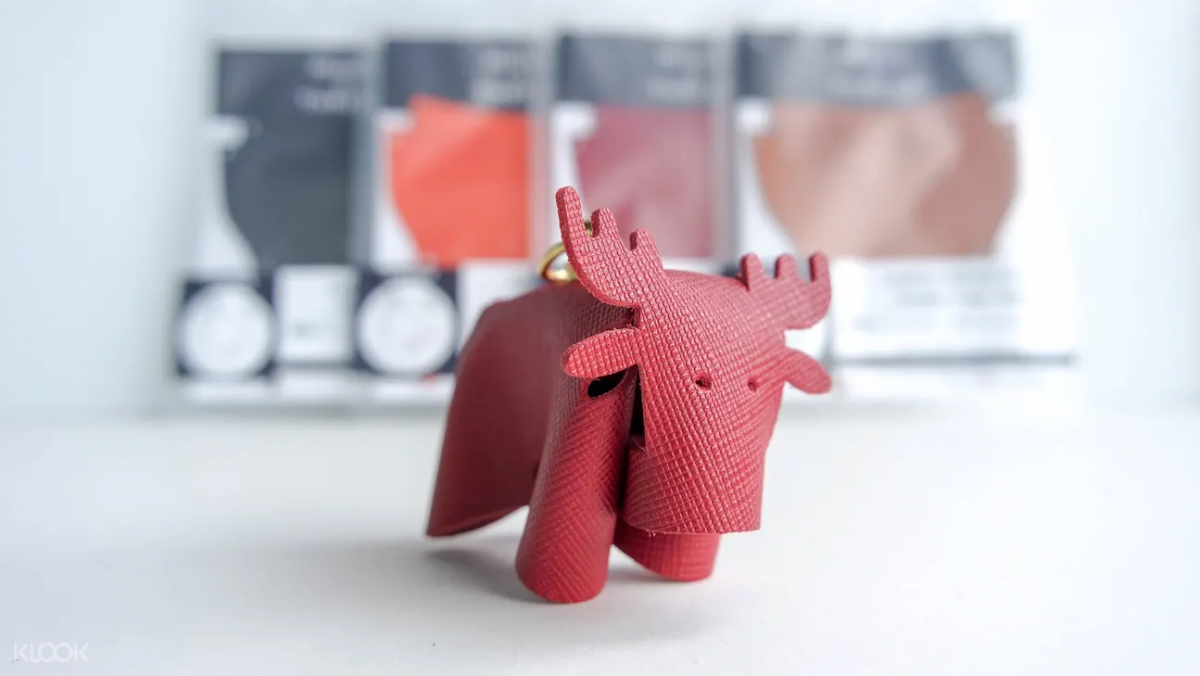 Leather animal charm DIY kit Singapore