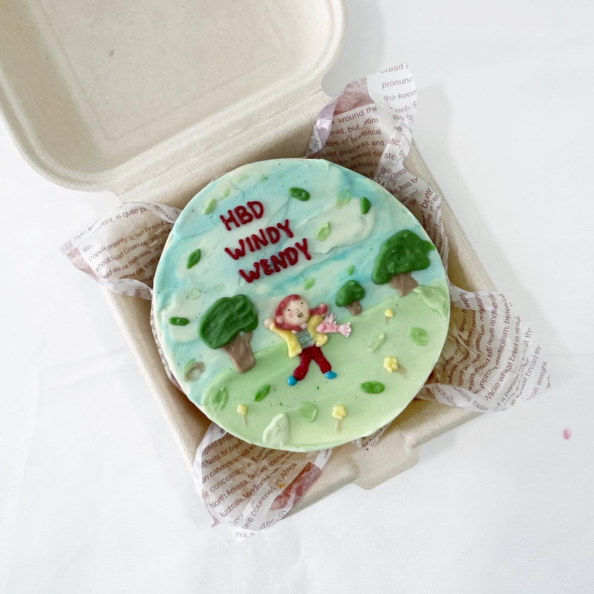 windy wendy korean style bento cake baker bok singapore