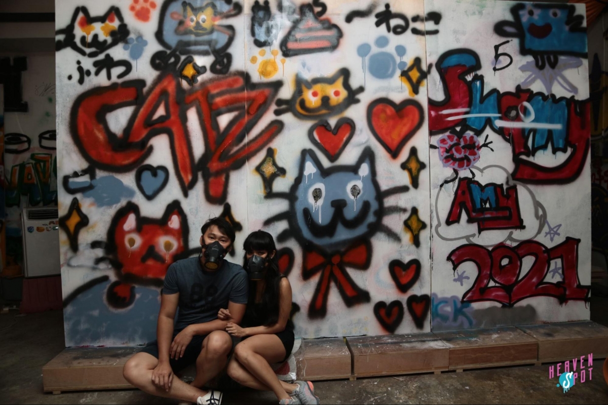 Heaven Spot Singapore graffiti art studio