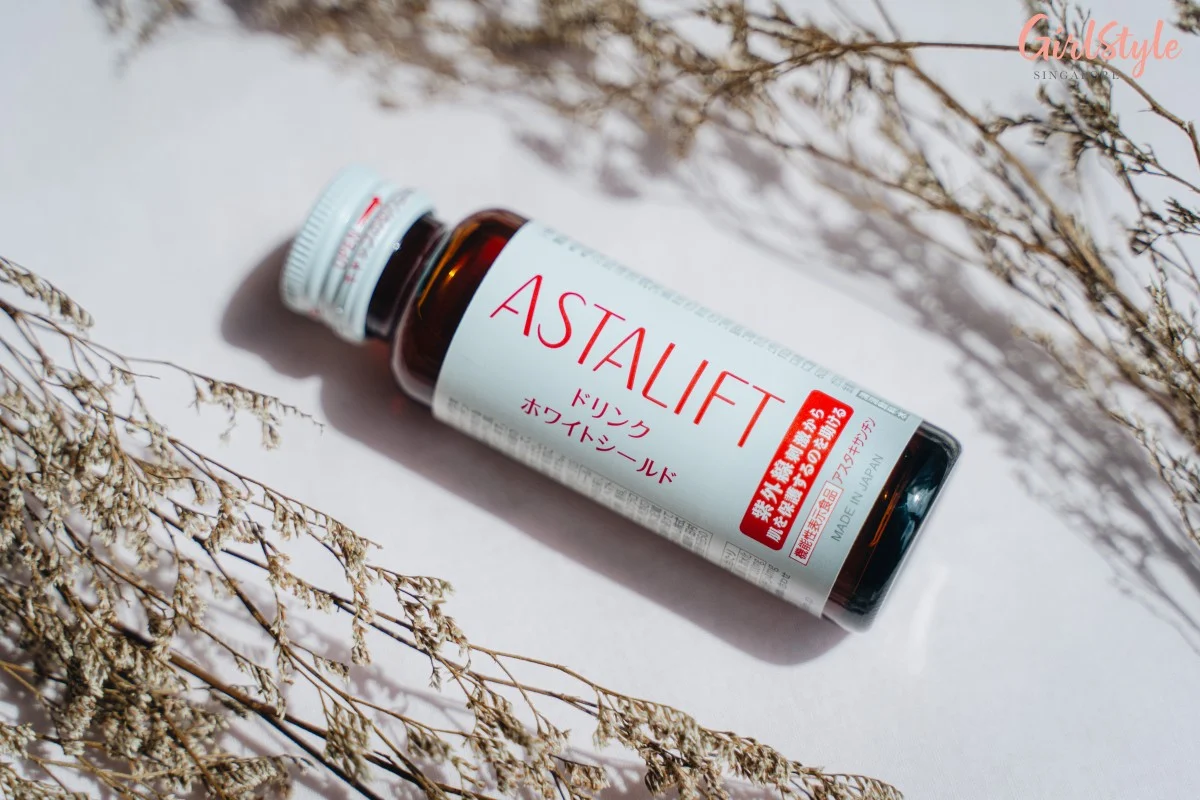 Astalift White Shield Drink edible sunscreen review Singapore