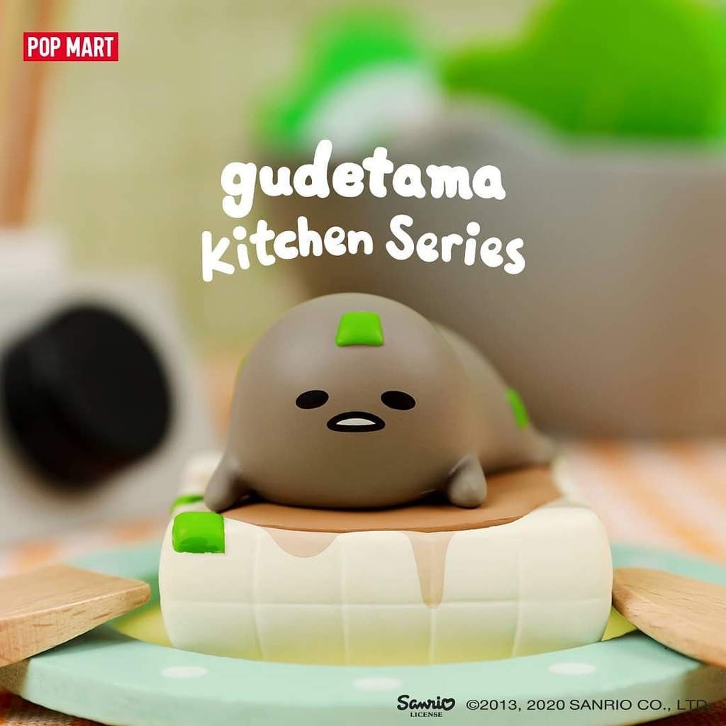POP MART Gudetama on tofu