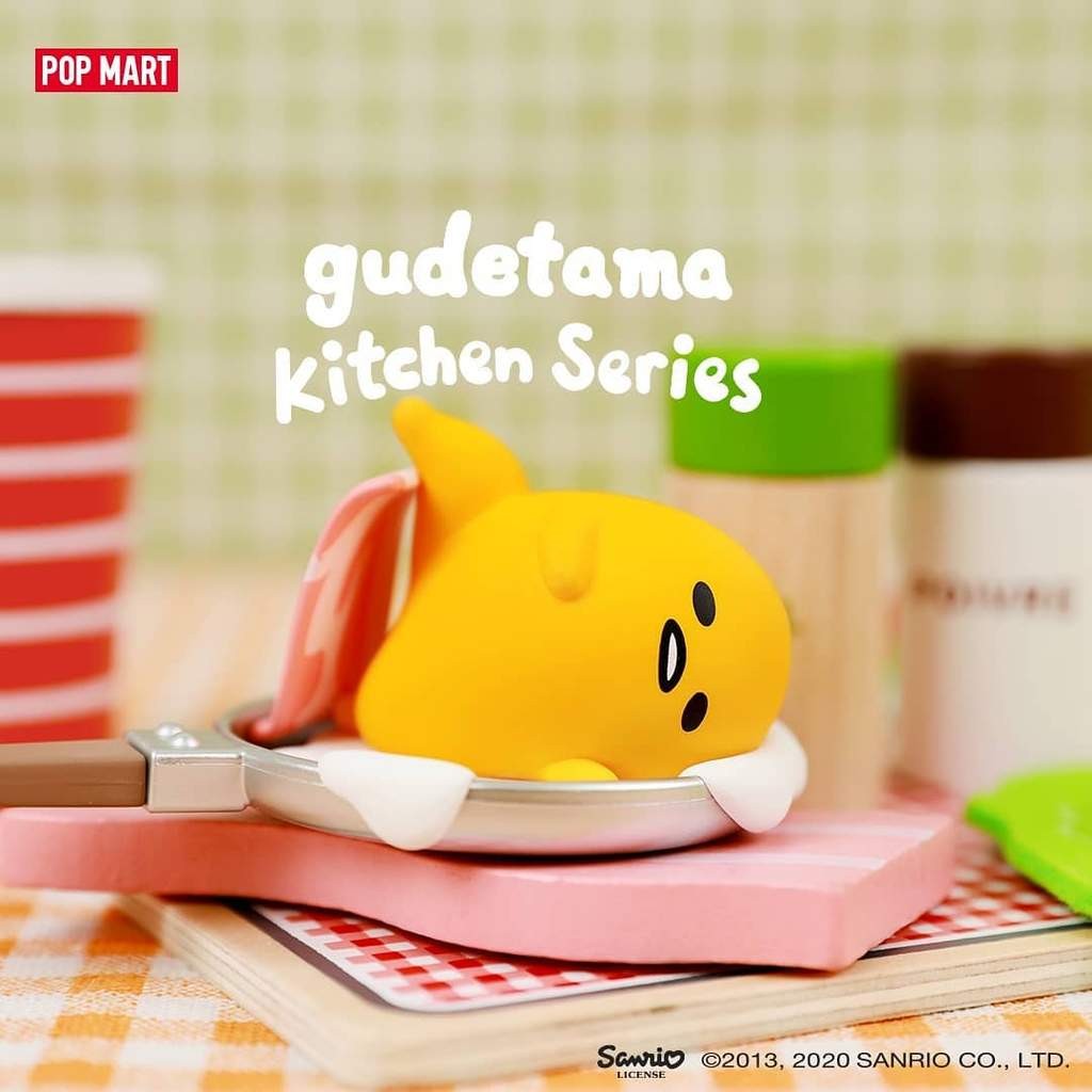 POP MART Gudetama laying down