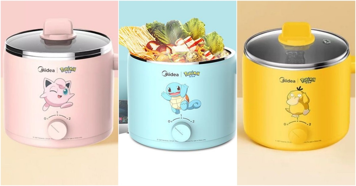 Pokemon Midea electric cooker hotpot Singapore