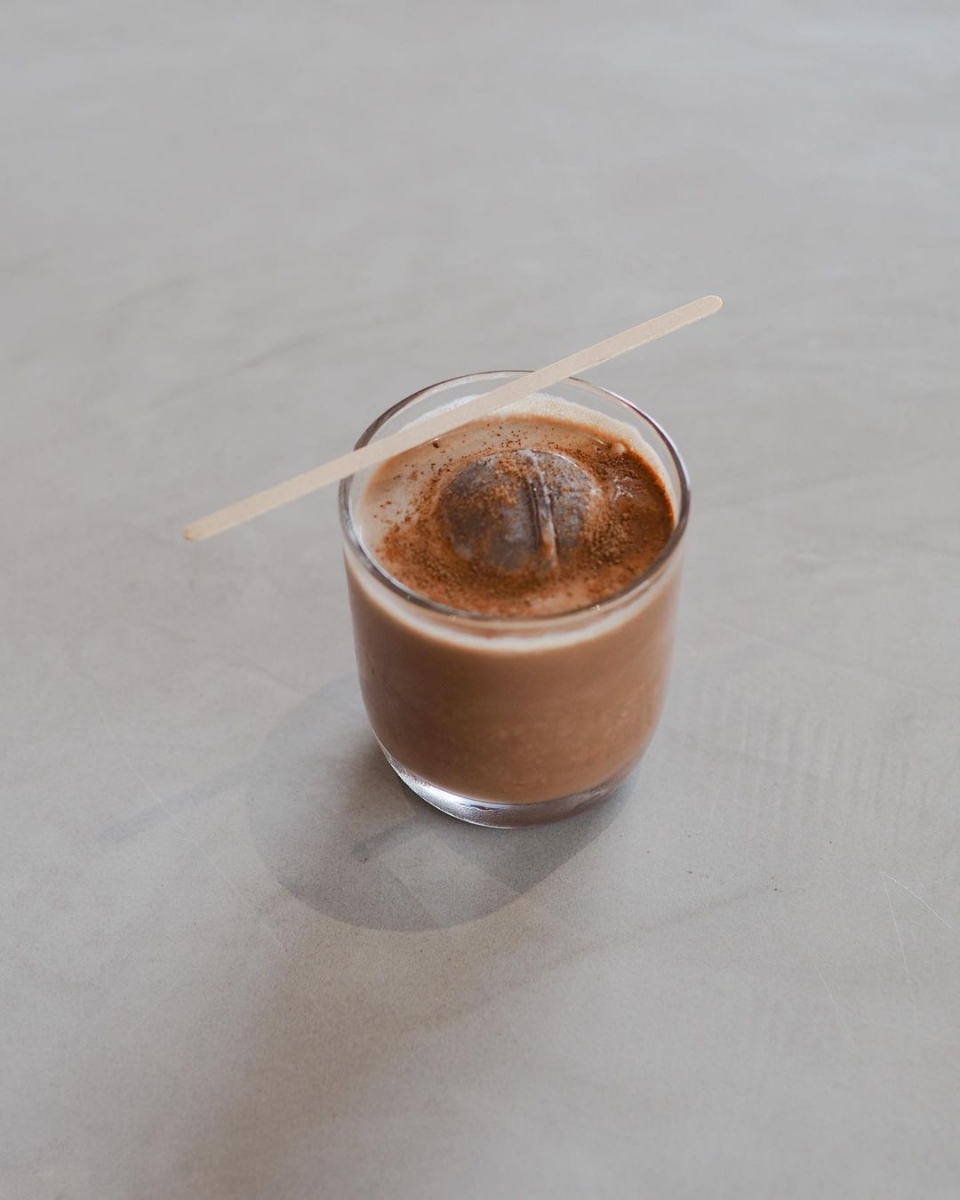 Nutty Iced Chocolate at Coexist Coffee Co.