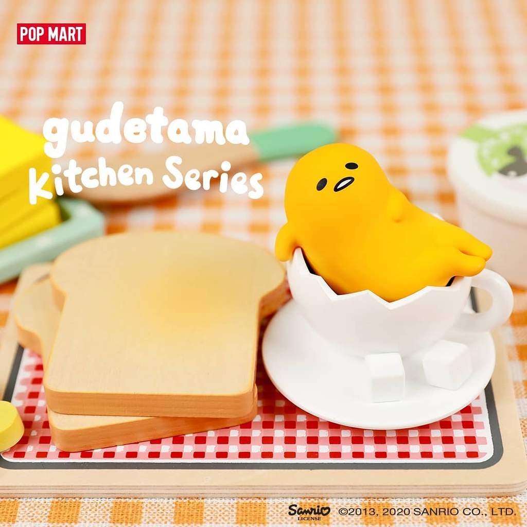 POP MART Gudetama in a mug