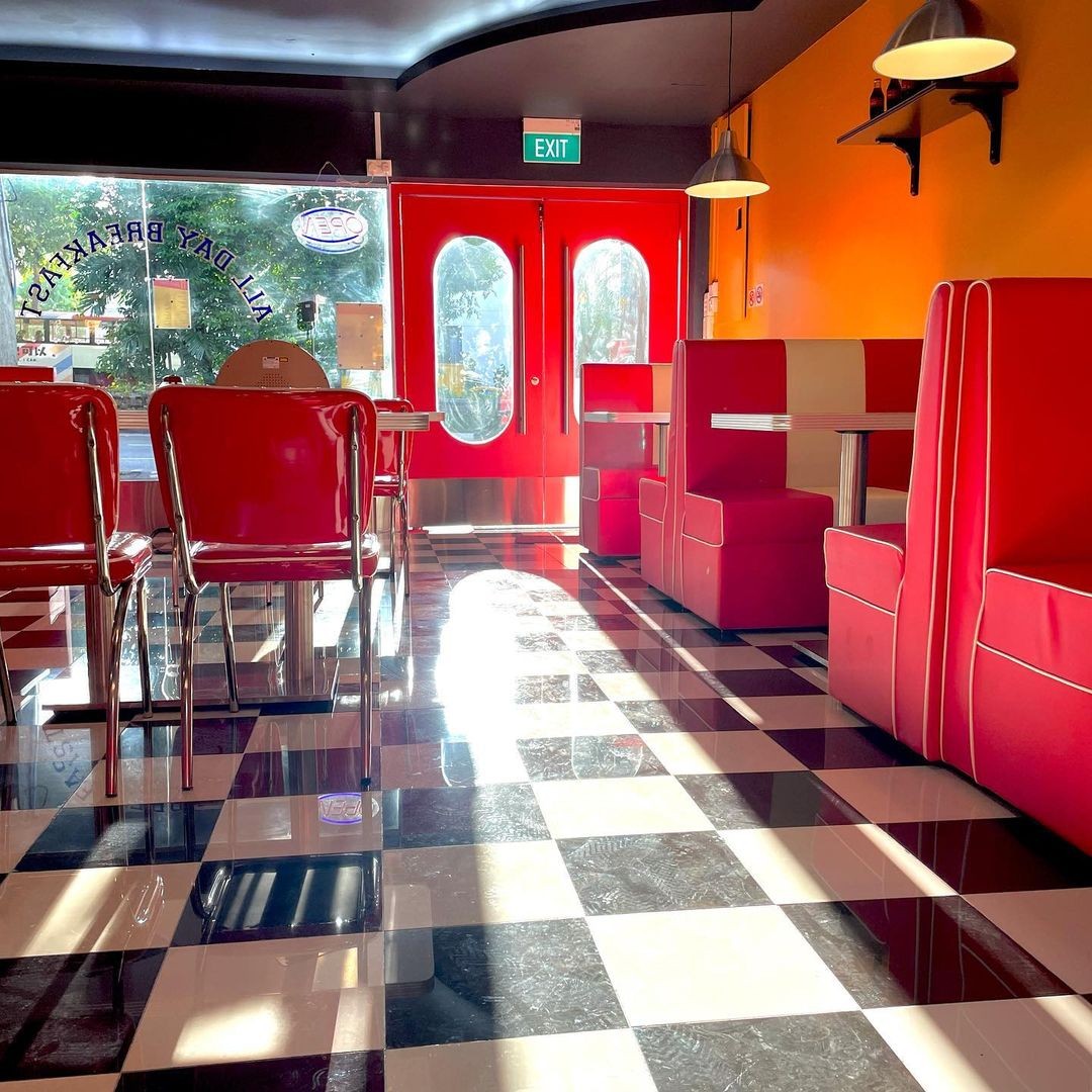 Joji's Diner Singapore retro American cafe
