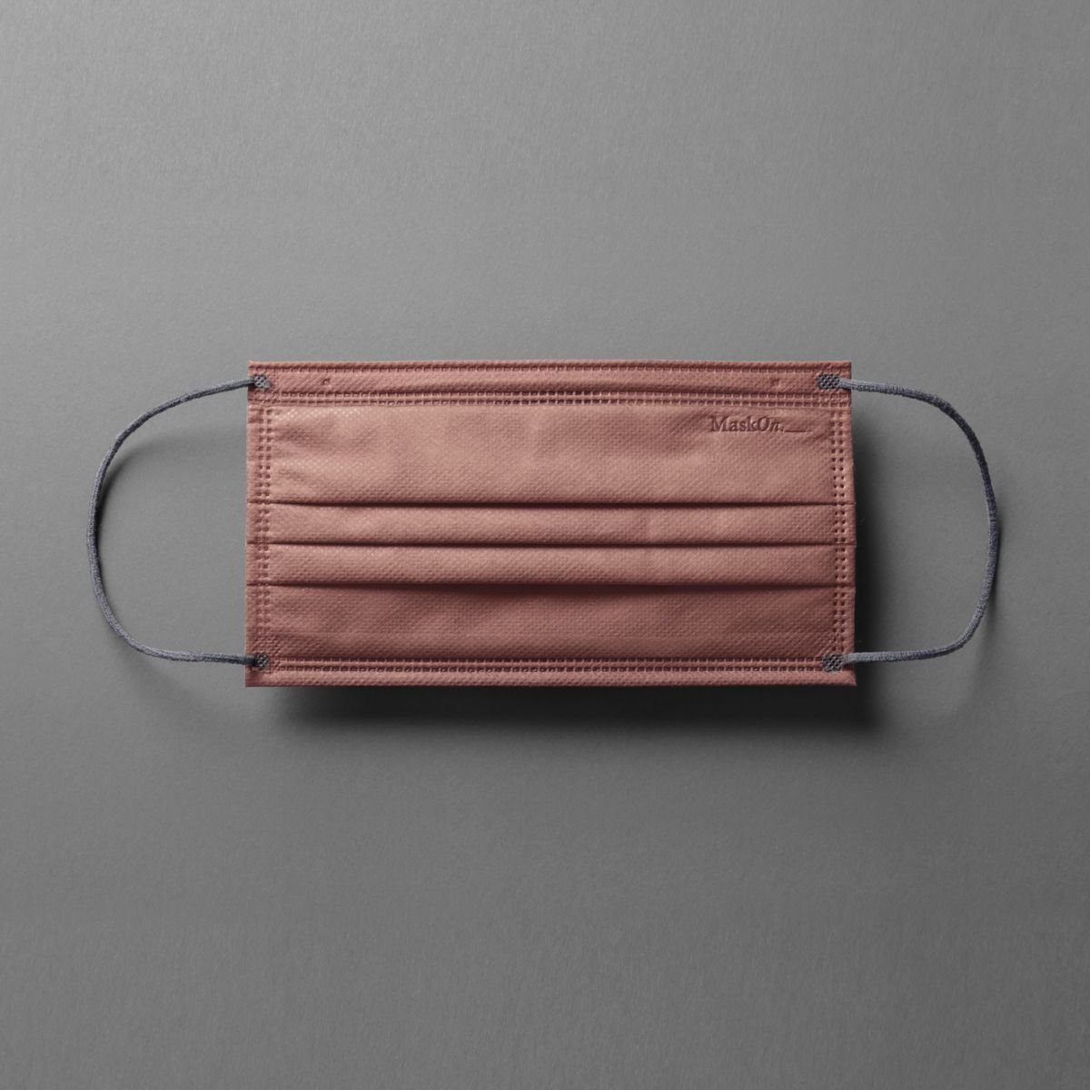 maskon singapore minimalist disposable mask in dusty pink
