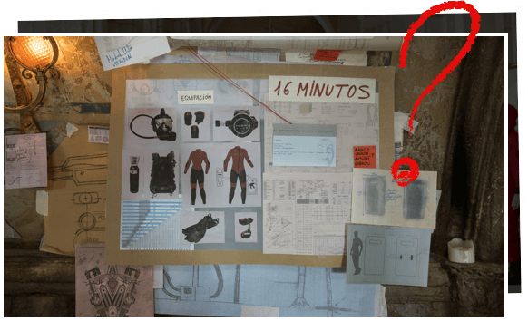 Money Heist: The Experience clues