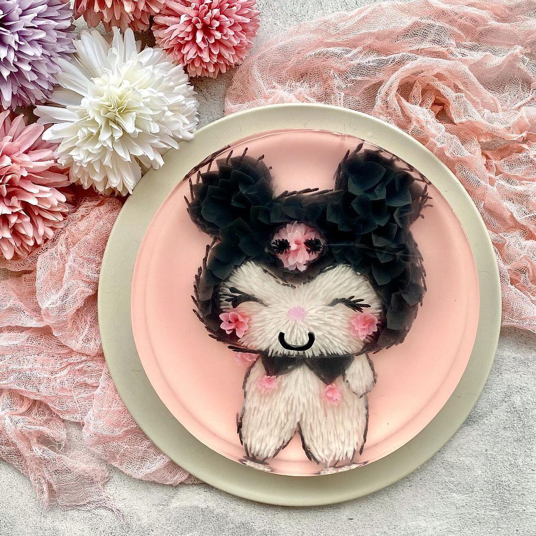 Wishing Upon A Cake Kuromi jelly cake
