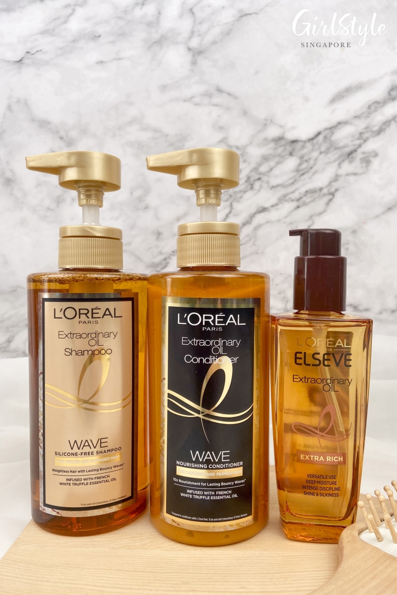 Loreal hair care Wave range