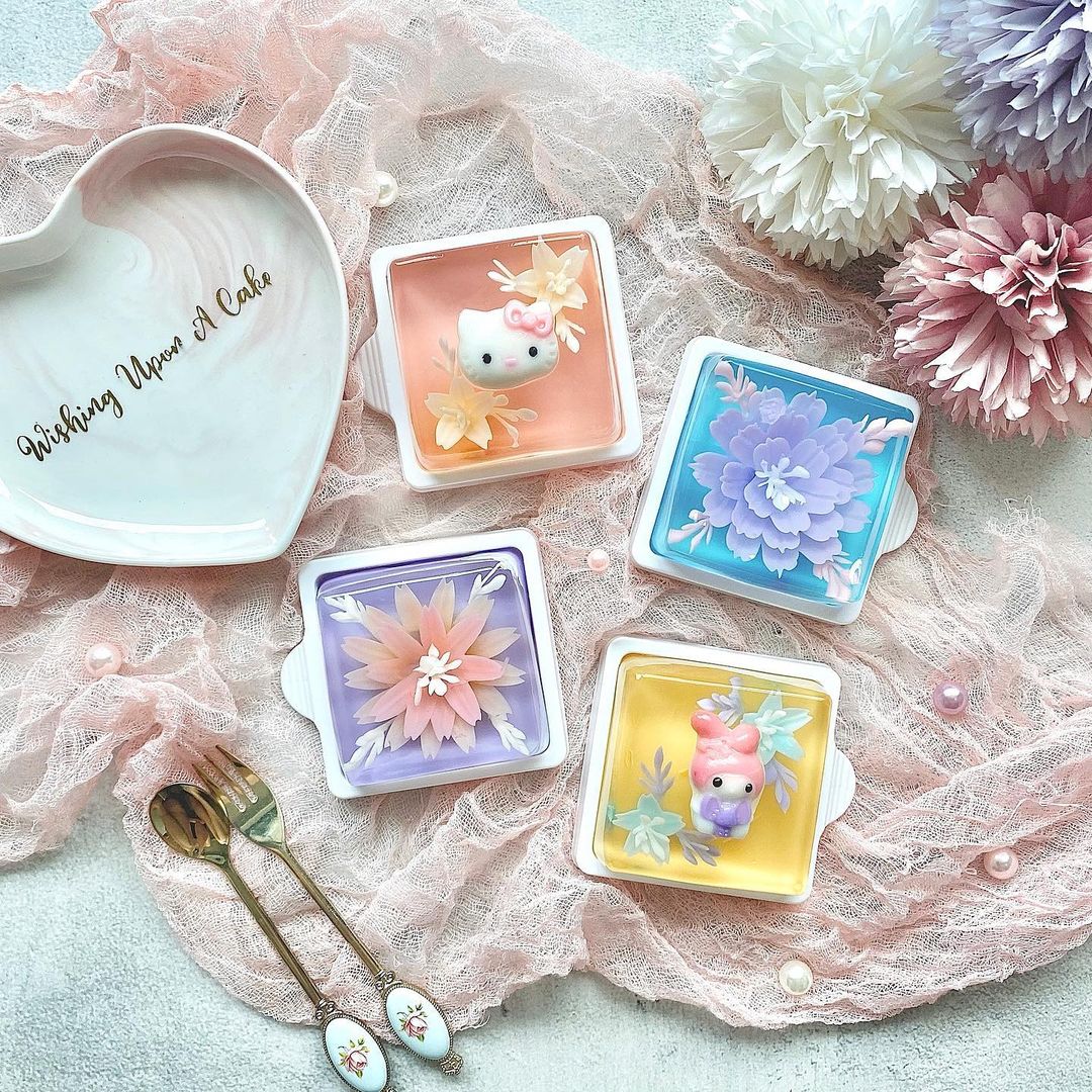 Wishing Upon A Cake mini jelly cakes