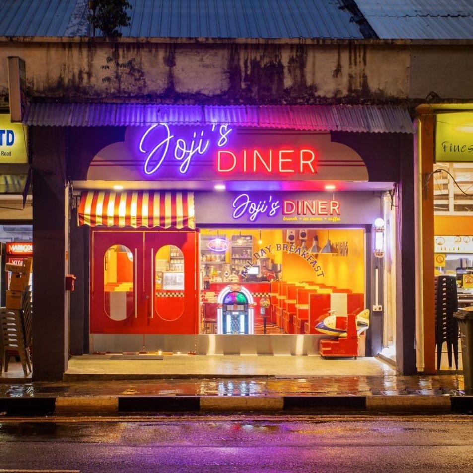 Joji's Diner Singapore retro American cafe