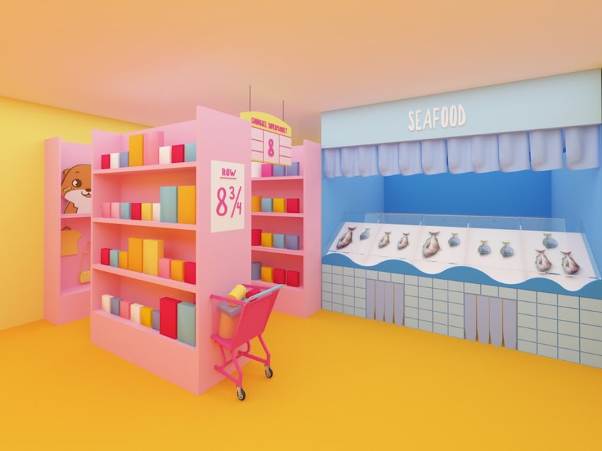 Otah & Friends Volume 3 supermarket