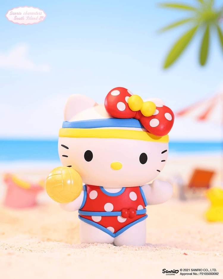 POP MART Hello Kitty in a swimsuit