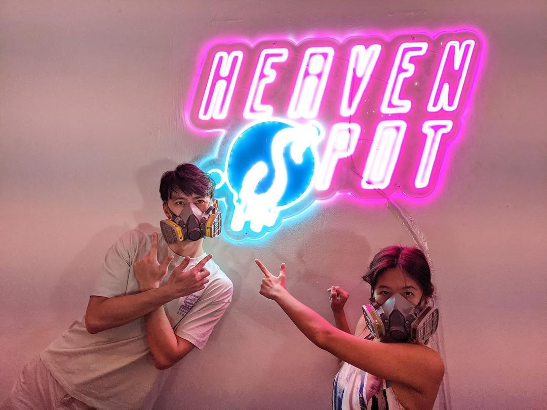 Heaven Spot Singapore graffiti art studio