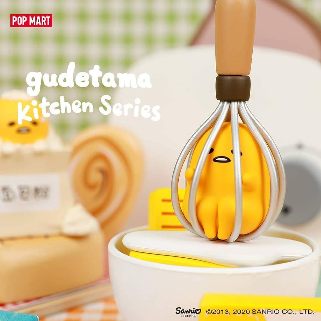 POP MART Gudetama in a whisk
