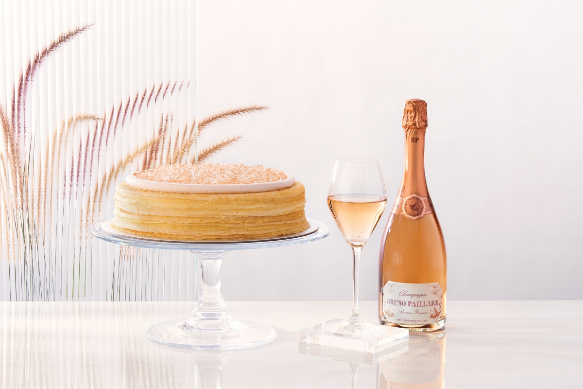 Lady M whole Champagne Mille Crêpes cake