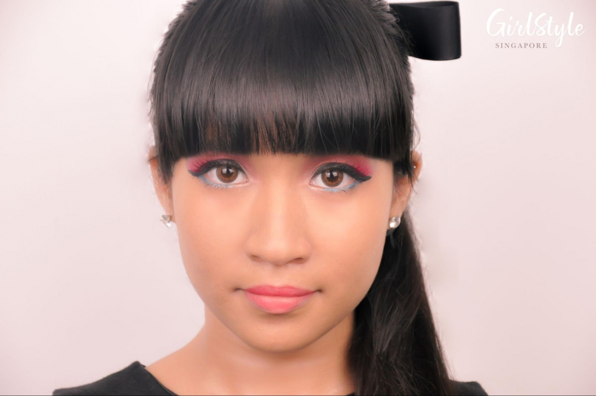 Freshkon Naho Singapore Ombre Caramel contact lens