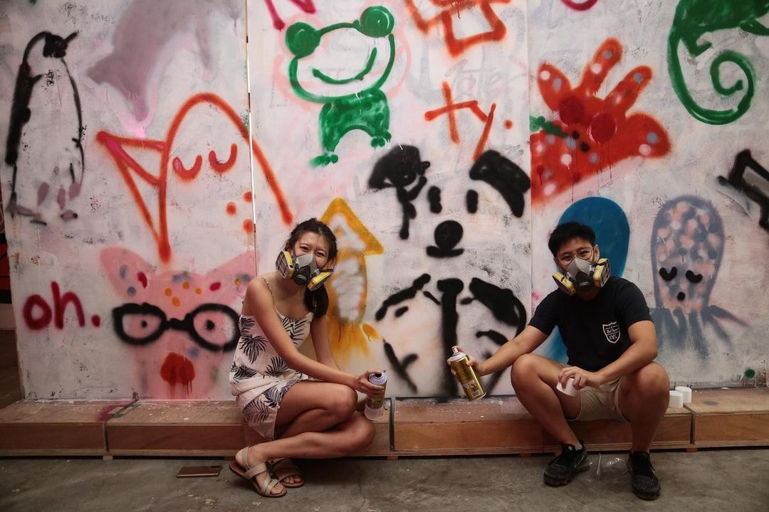 Heaven Spot Singapore graffiti art studio