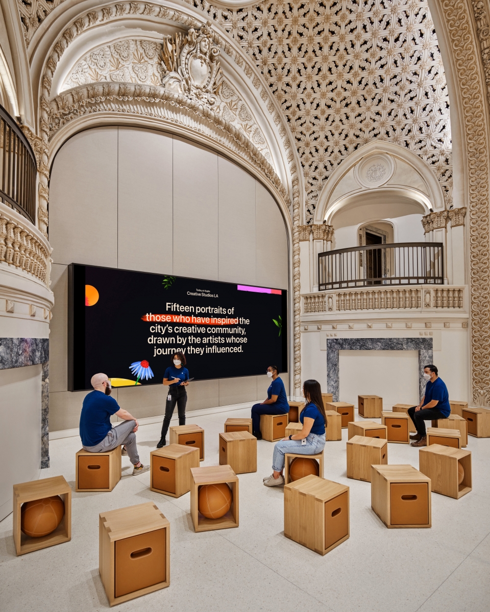 Apple Tower Theatre video wall