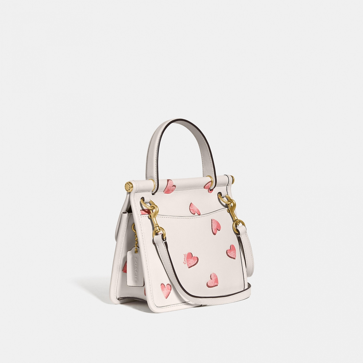 Coach Has New Bags In A Cute Heart Print That Are Now Available In