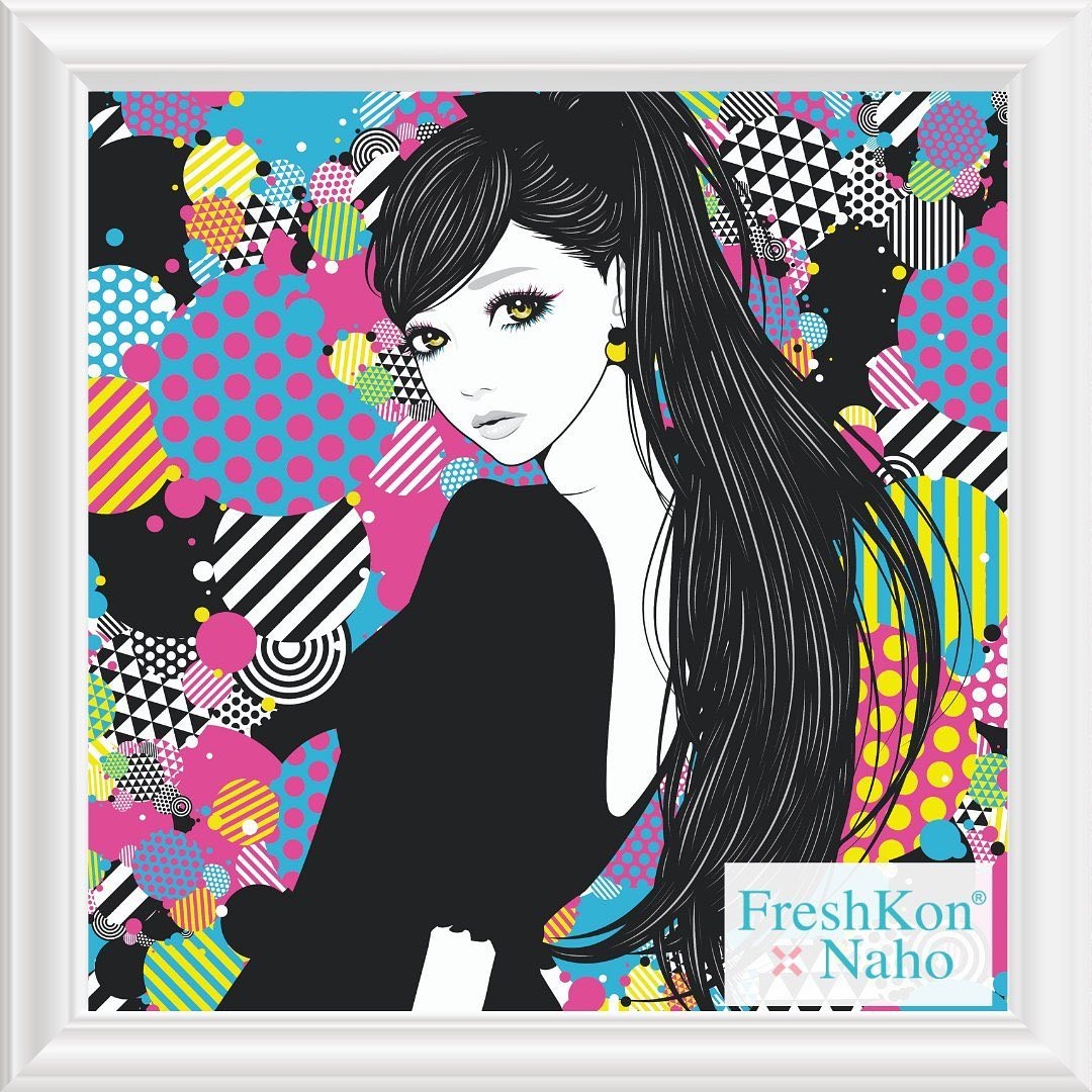 Freshkon Naho Singapore Glamour Glitz contact lens