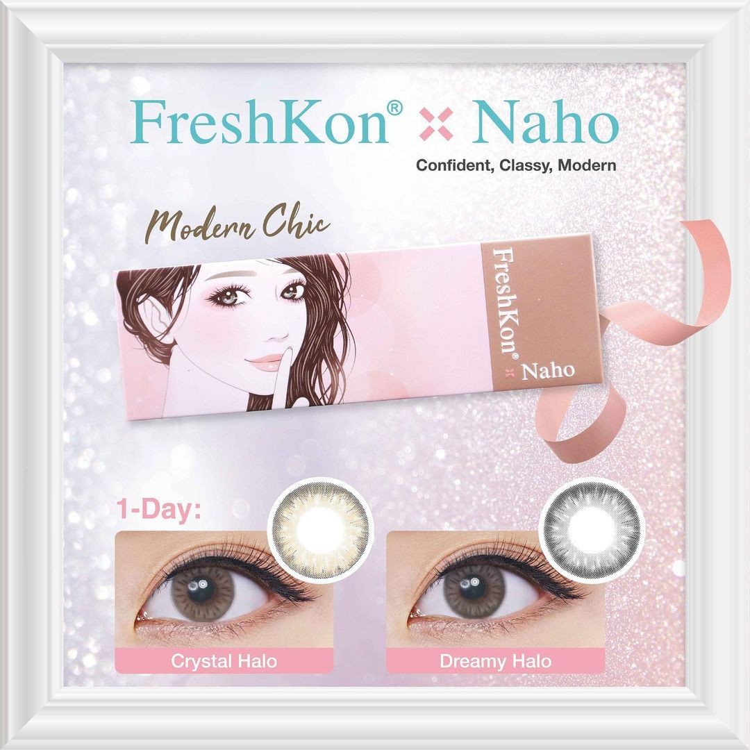 Freshkon Naho Singapore Crystal Halo Dreamy Halo contact lens