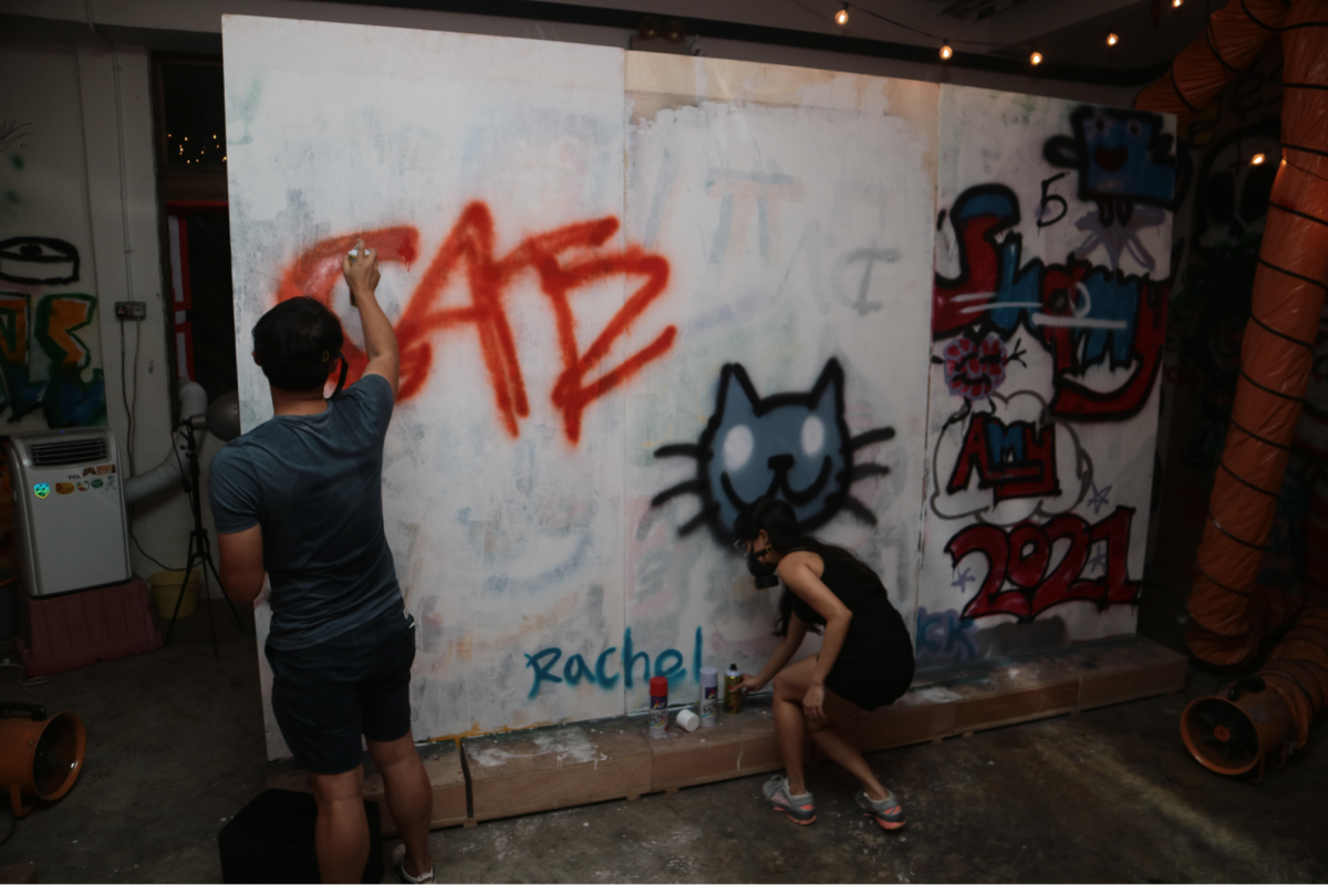 Heaven Spot Singapore graffiti art studio