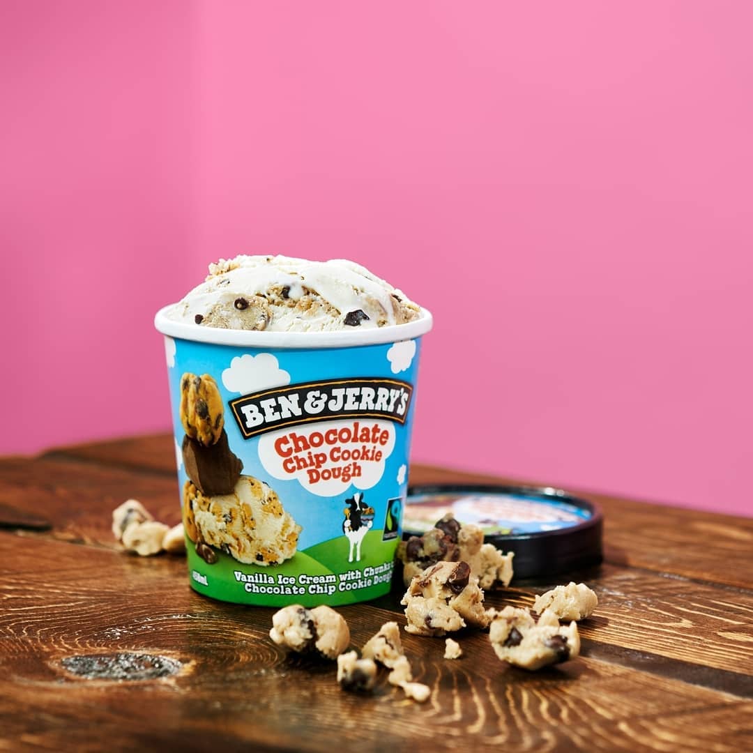 Ben & Jerry's cookie dough