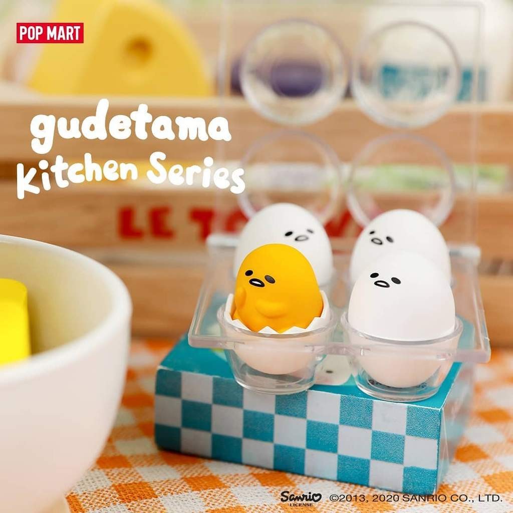 POP MART Gudetama with other eggs