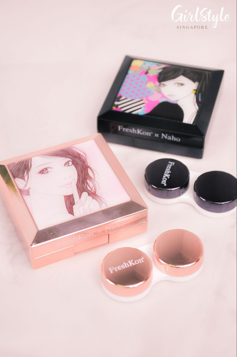 Freshkon Naho Singapore contact lens case