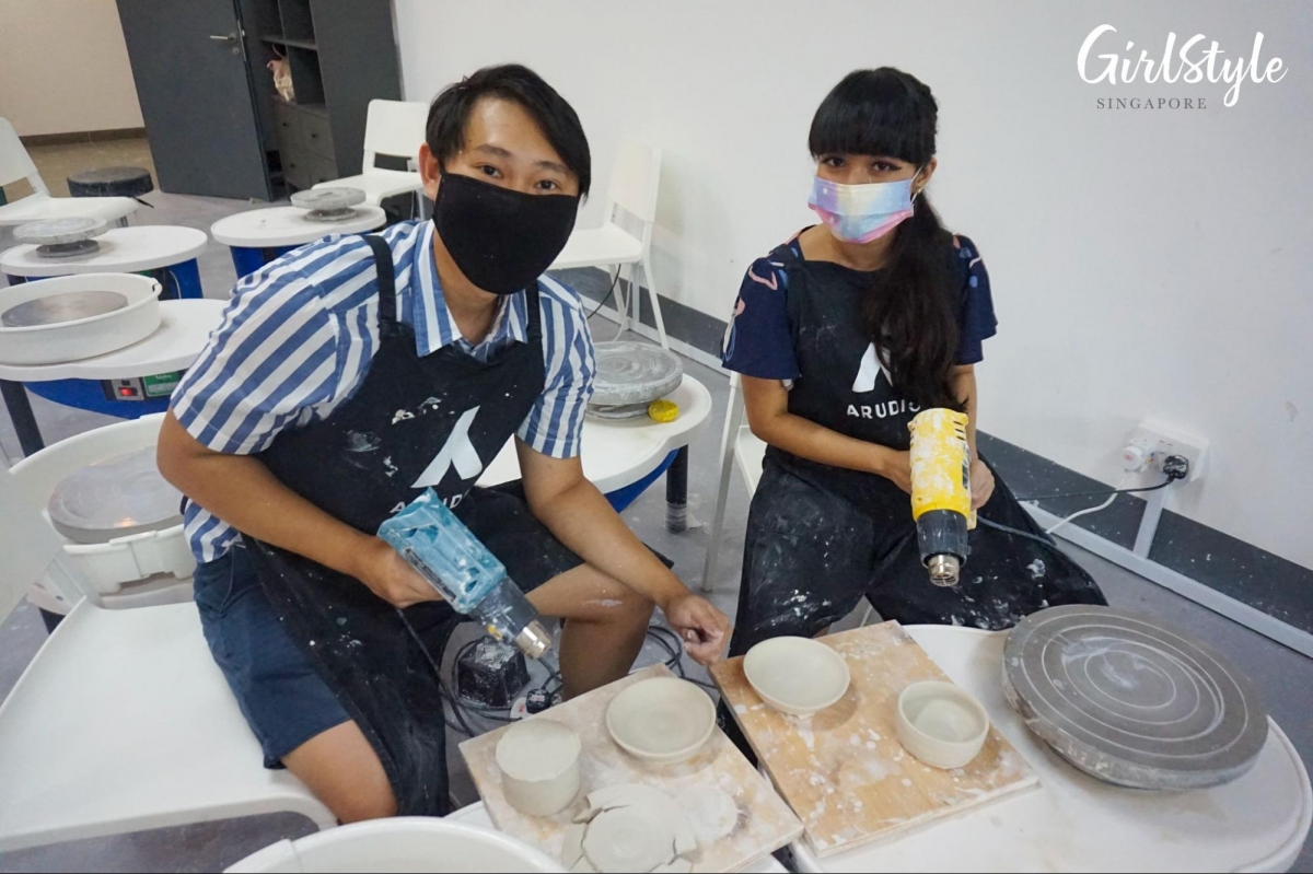 Arudio Singapore pottery workshop review