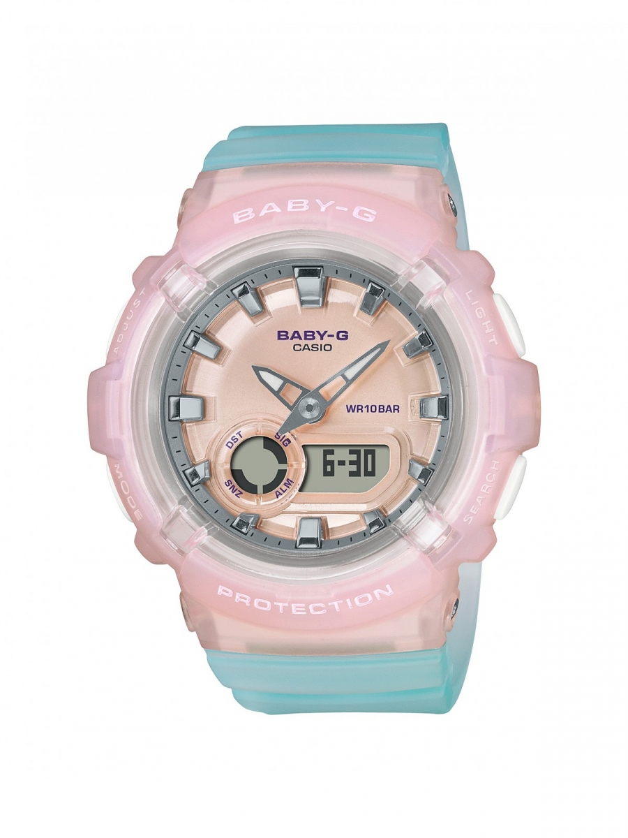 BABY-G BGA-280-4A3DR close up