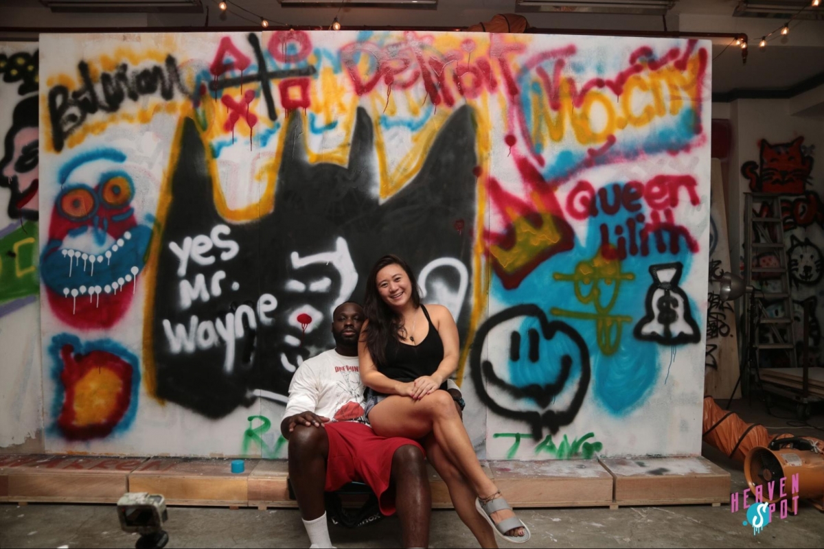 Heaven Spot Singapore graffiti art studio