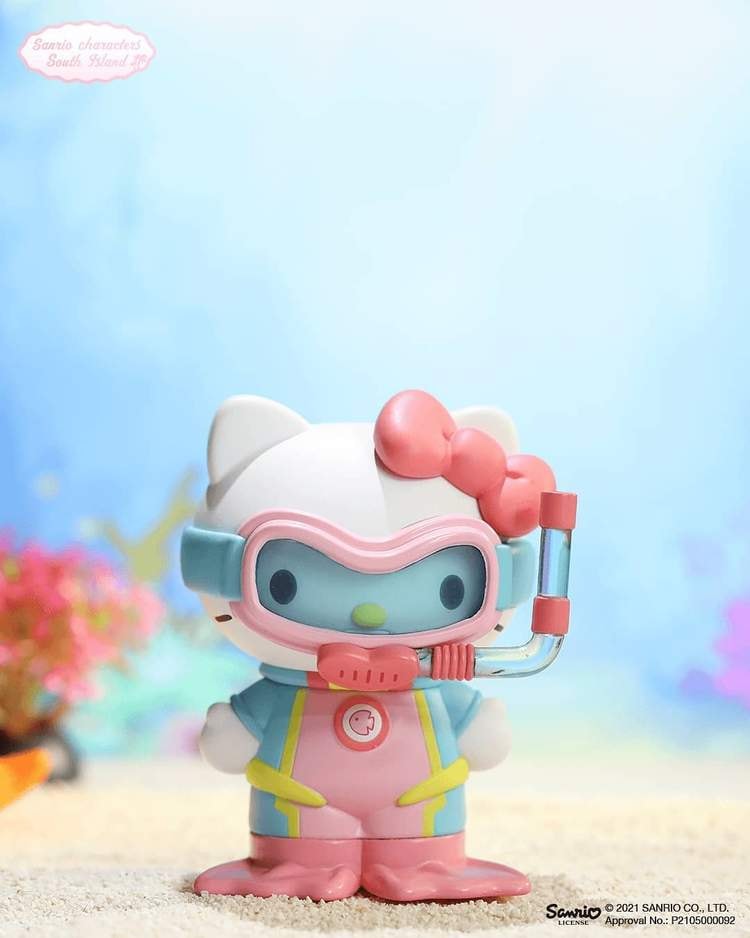 POP MART Hello Kitty snorkelling