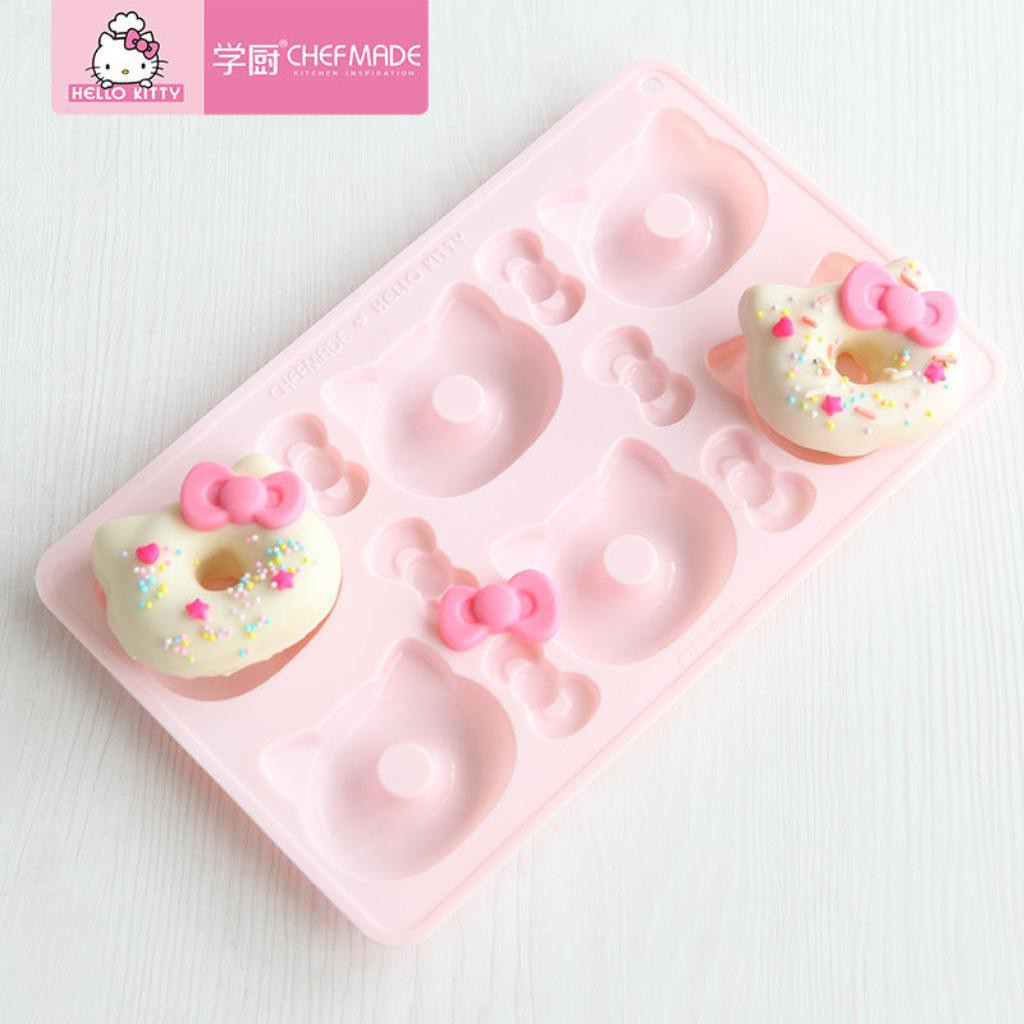 CHEFMADE Hello Kitty Silicone Donut Cake Mold