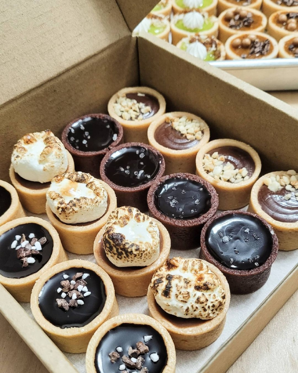 mini artisanal chocolate tartlets Tartistry by M singapore