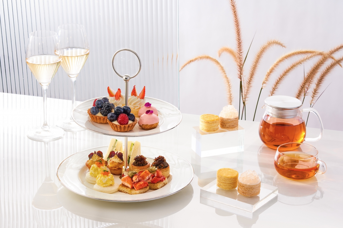 Lady M Champagne Bar Afternoon Tea