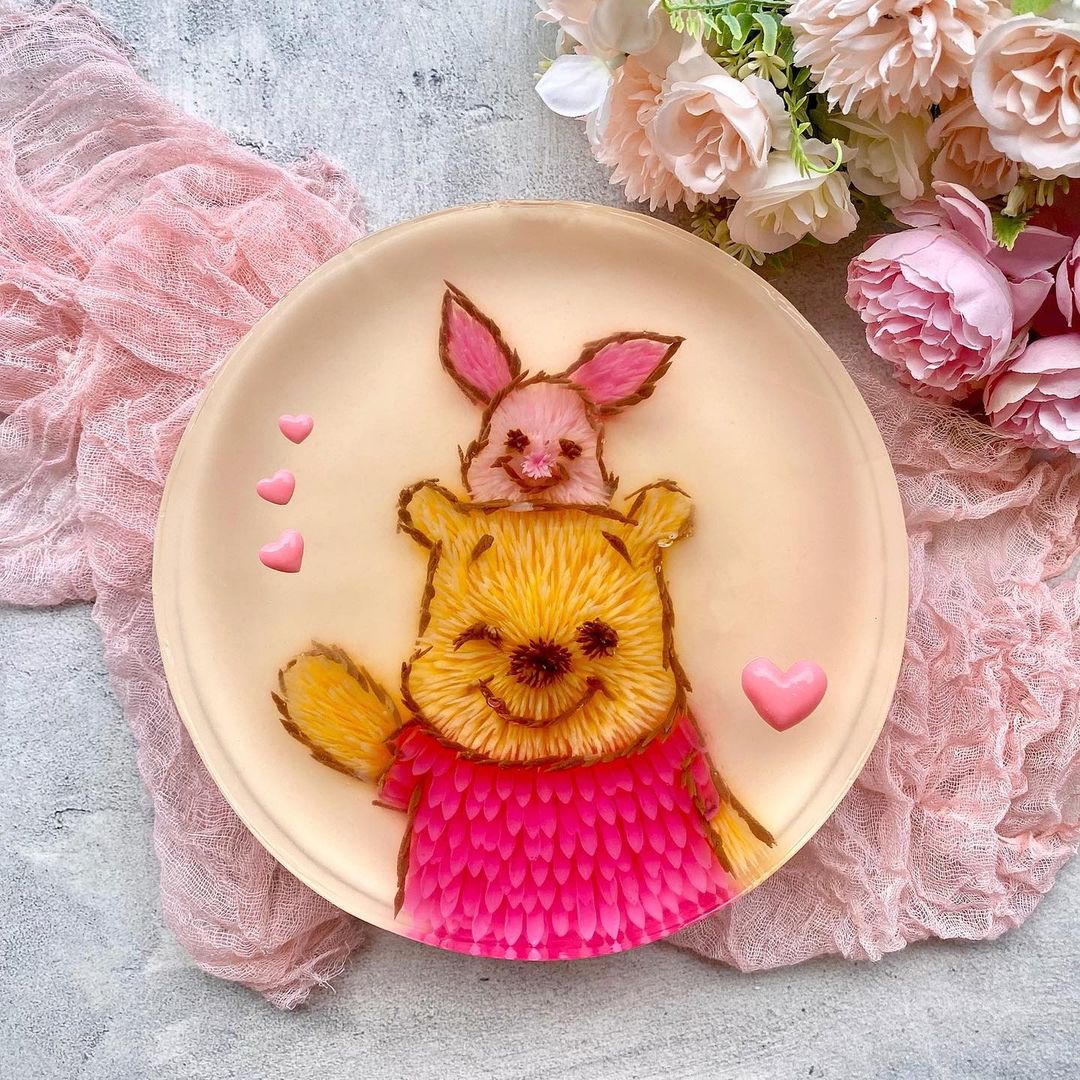 Wishing Upon A Cake Winnie-the-Pooh jelly cake