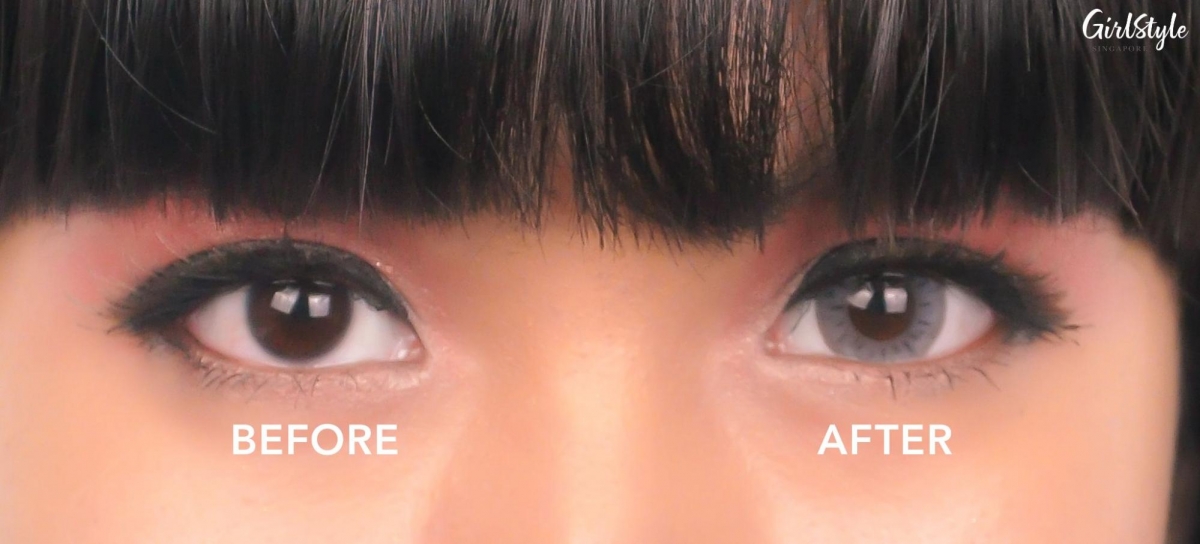 Freshkon Naho Singapore Dreamy Halo contact lens
