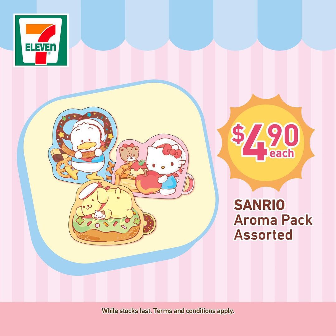 7 eleven singapore sanrio air freshener