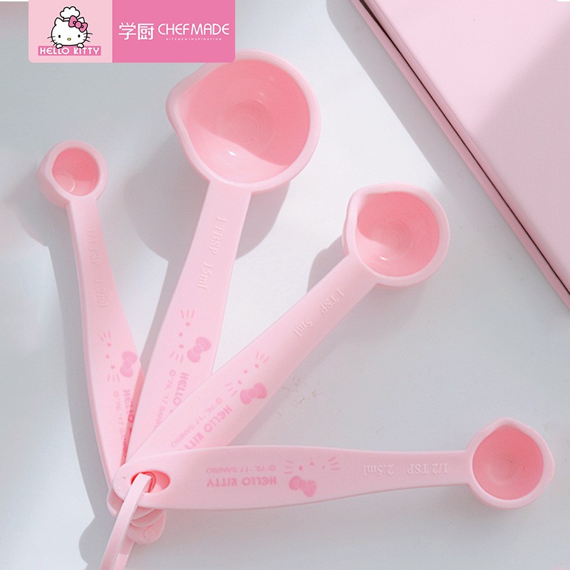 CHEFMADE Hello Kitty 4Pcs Measuring Spoons