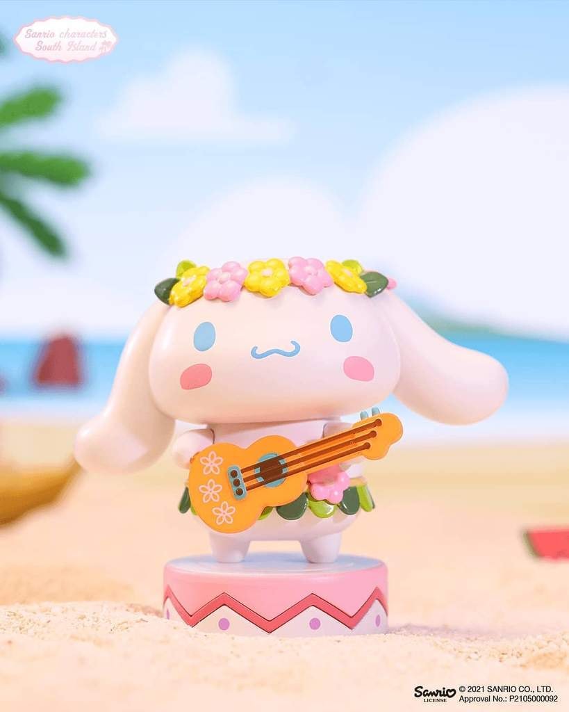 POP MART Cinnamoroll playing the guitar
